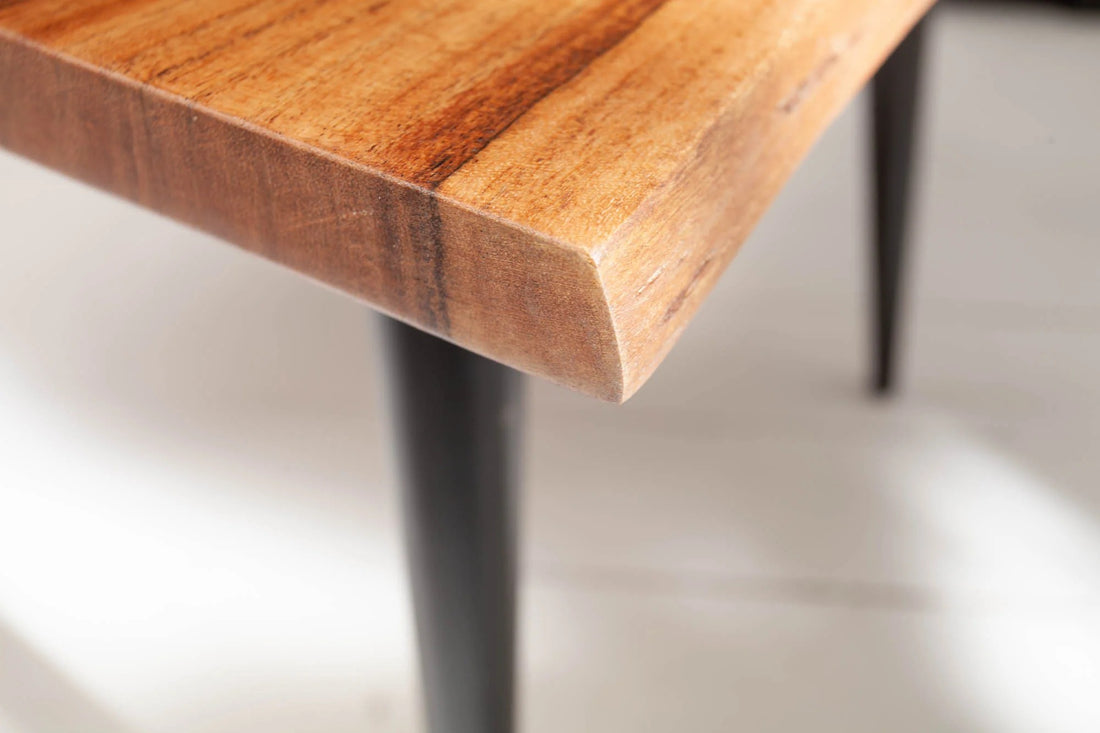 Side Table Organic Living 45cm Acacia Wood Natural