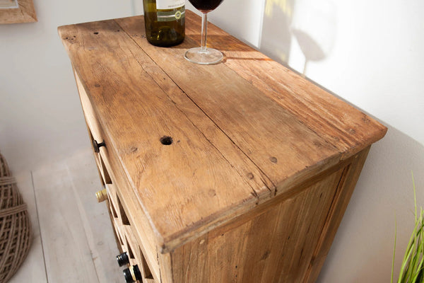 Wine Cabinet Hemingway 81cm Recycled Wood