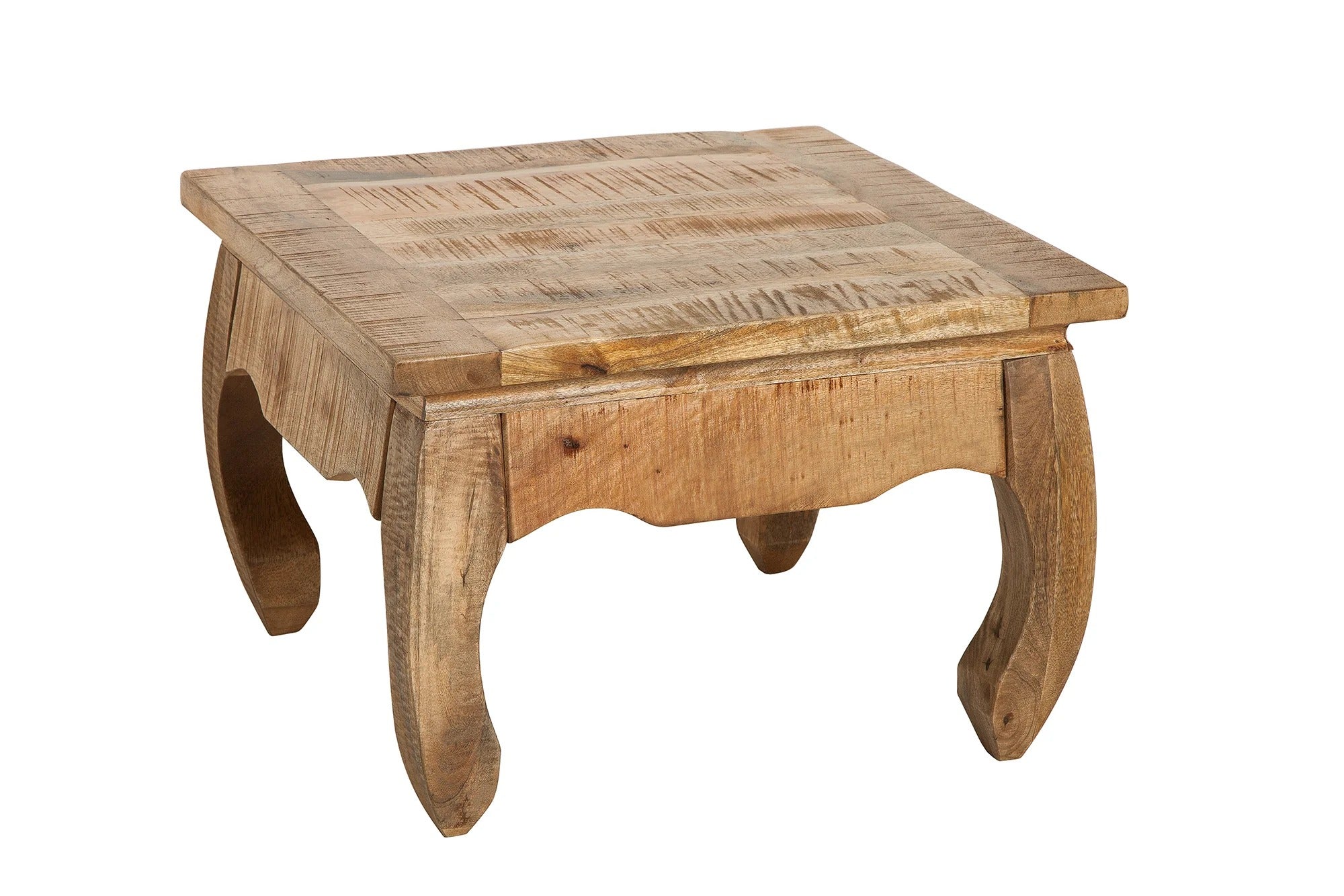 Coffee Table Opium Antique 60cm Mango Wood Natural