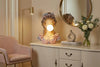 Table Lamp Lady 61cm Polyresin Multicoloured