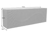 Floating Sideboard Fossil 177cm Mango Wood Black