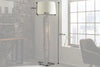 Floor Lamp Barracuda 177cm Ironwood White