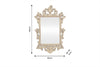 Wall Mirror Opulent 125cm Gold