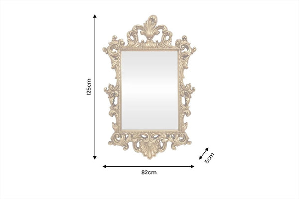 Wall Mirror Opulent 125cm Gold