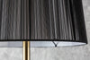 Floor Lamp Lucie 160cm Metal Gold Shade Black