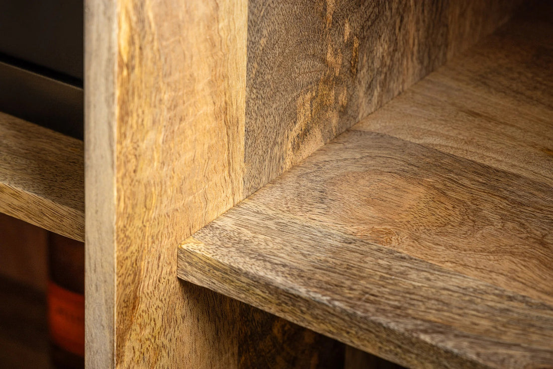 Cabinet Lion 140cm Mango Wood White