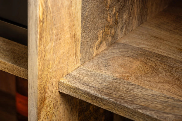 Cabinet Lion 140cm Mango Wood White