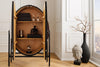 Cabinet Voodoo 120cm Mango Wood Brown Black White
