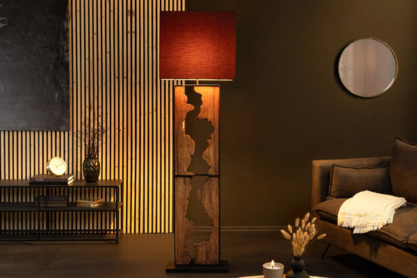 Floor Lamp Designed By Nature 166cm Reintree Wood Natural