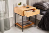 Side Table Elements 50cm Oak Look Natural