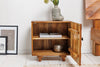 Bedside Table Fossil 50cm Mango Wood Brown