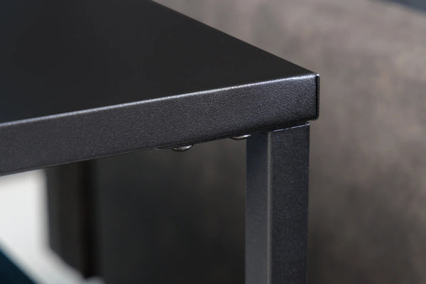 Side Table Elements 40cm Metal Black