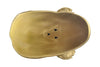 Wall Decoration Rhino 39cm Polyresin Gold