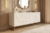 Sideboard Fossil 177cm Mango Wood White