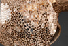 Decorative Skull Matador 56cm Metal Gold