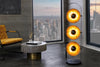Studio Floor Lamp 128cm Metal Black Gold