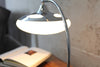 Table Lamp Luna Logo 45cm Metal Silver
