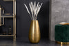 Vase Organic Orient 50cm Hammered Metal Gold