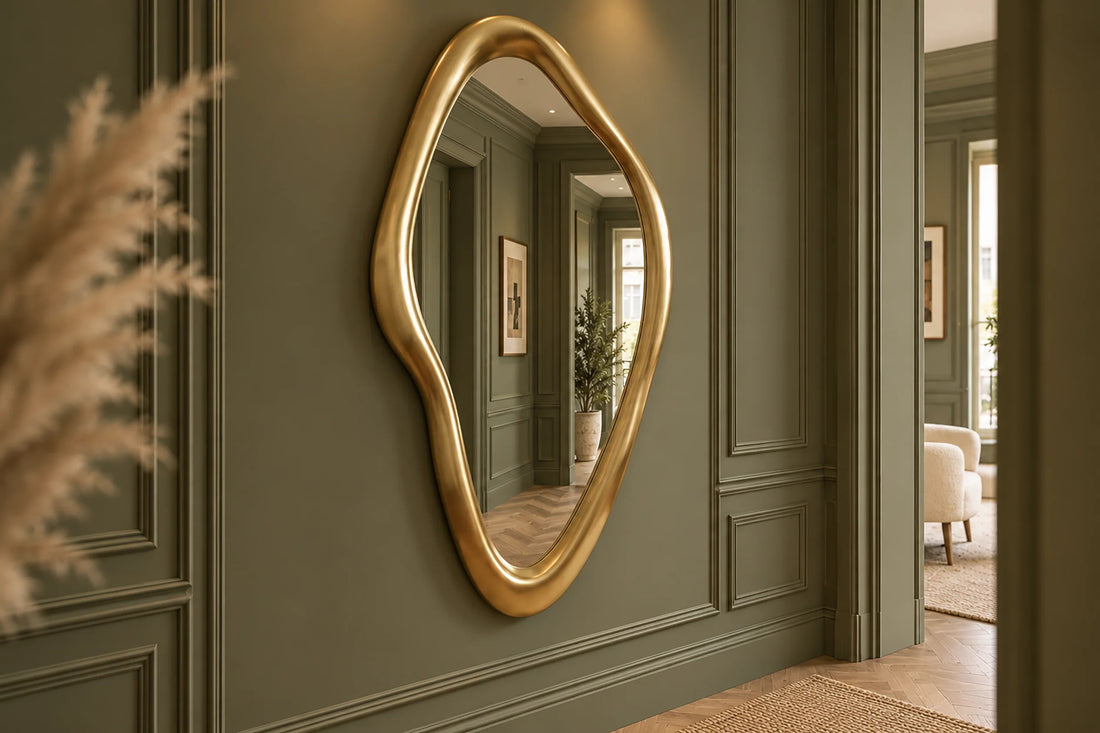 Wall Mirror Marquise 149cm Gold