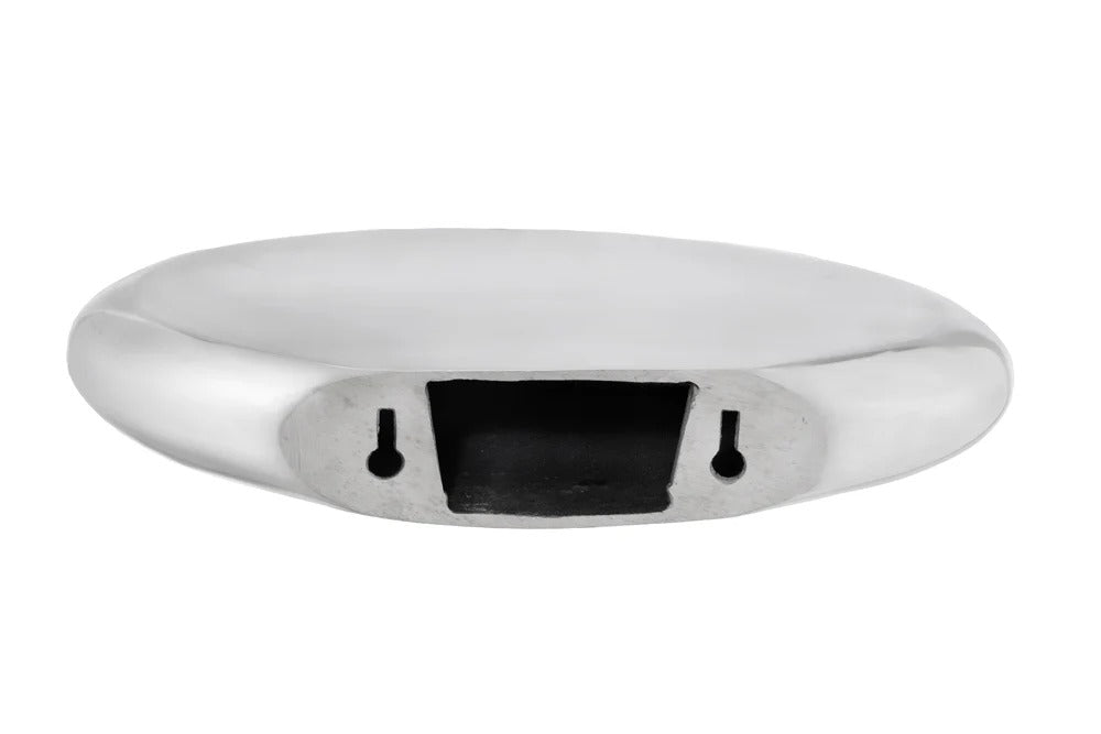 Wall Shelf Tear 40cm Metal Silver