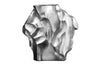 Vase Liquid 30cm Metal Silver