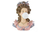Table Lamp Lady 61cm Polyresin Multicoloured