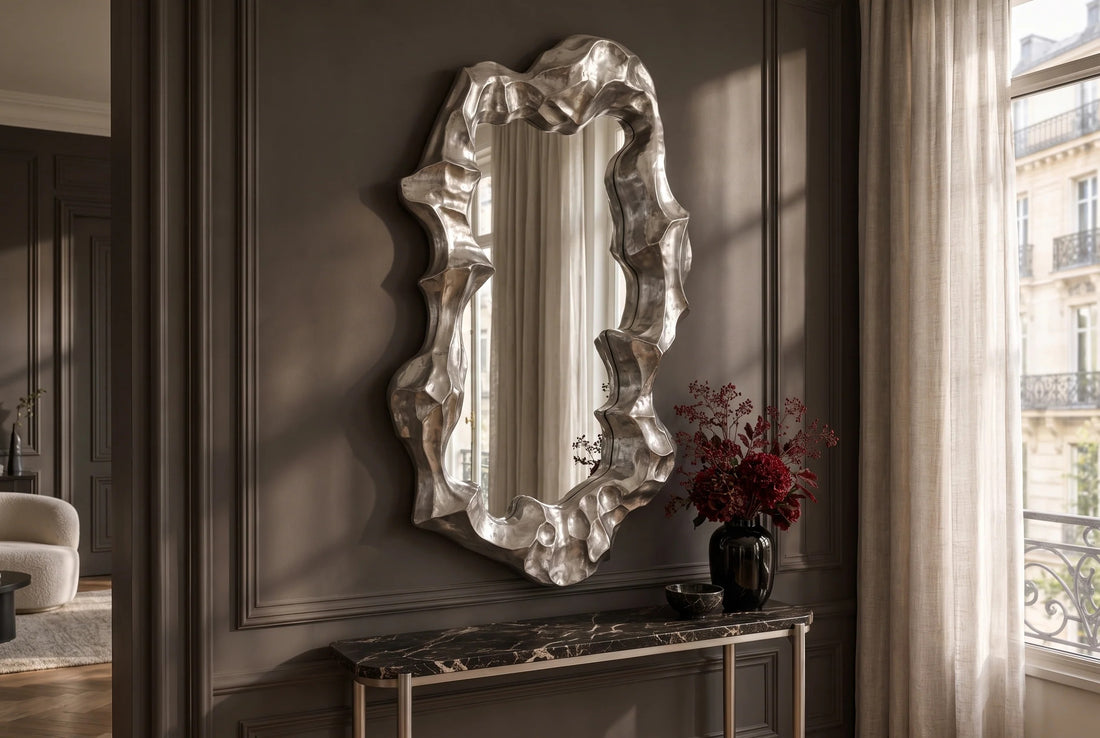 Wall Mirror Venetia 149cm Silver