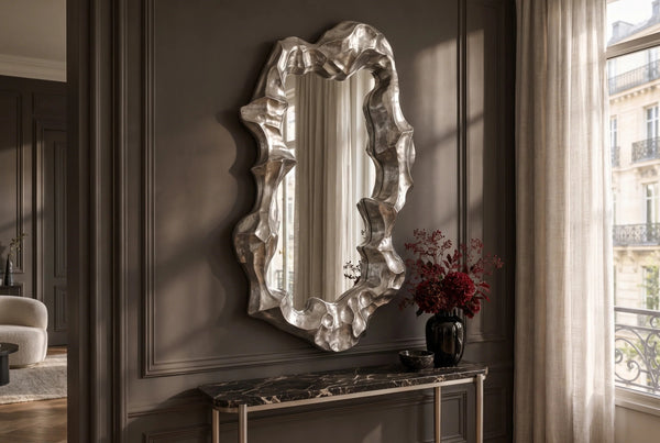 Wall Mirror Venetia 149cm Silver