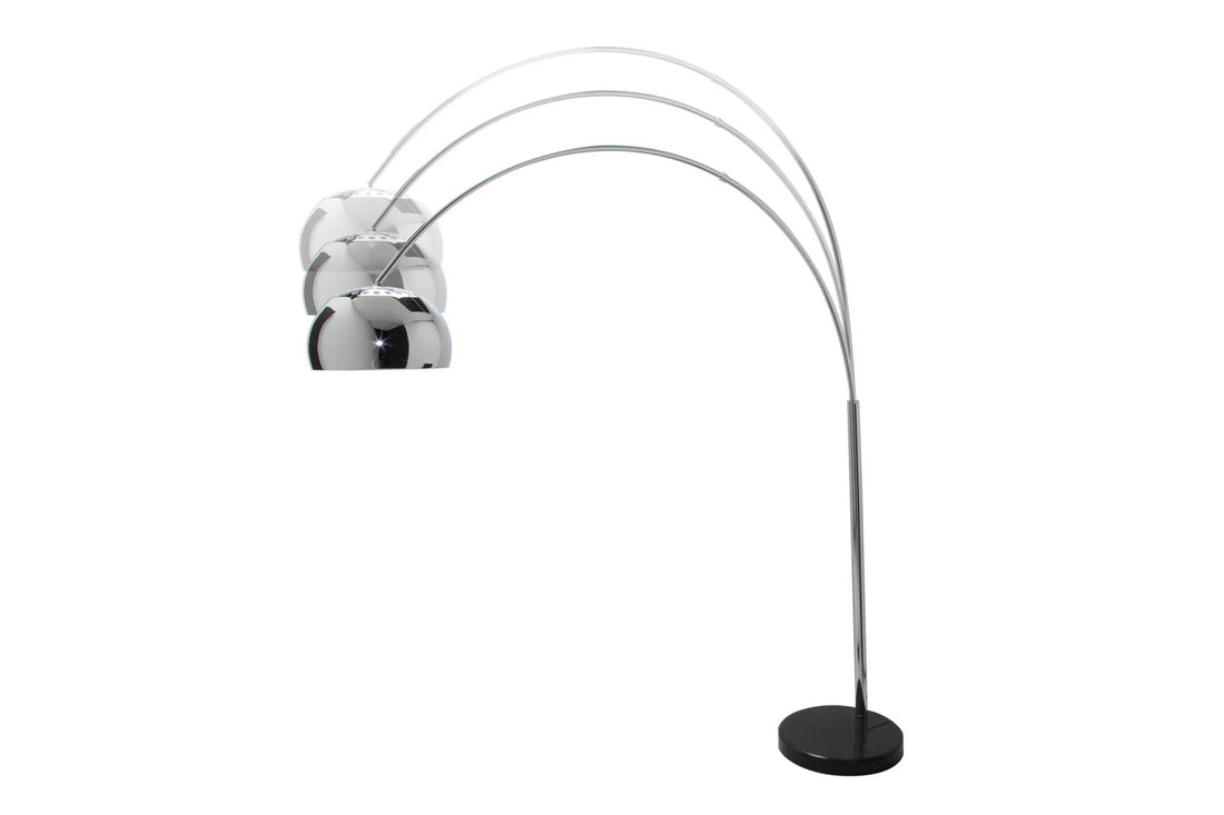 Floor Lamp Big Bow 170-210cm Chrome