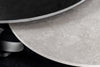 Rotating Coffee Table Axis 80-134cm Ceramic Grey