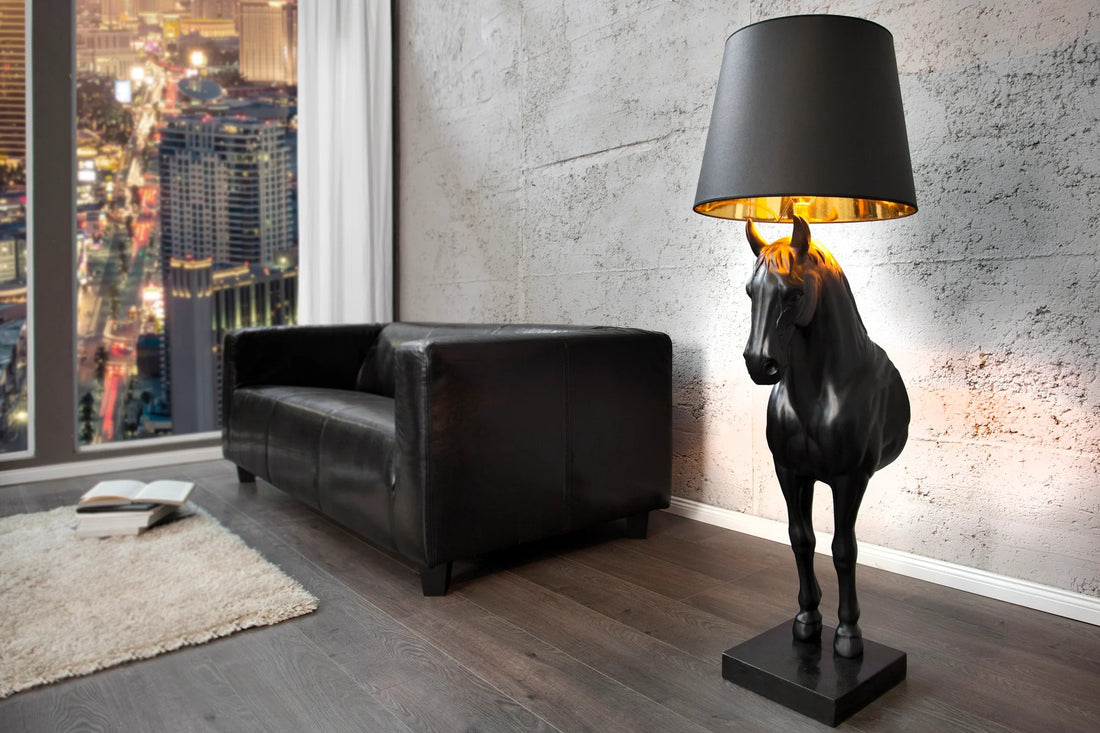 Floor Lamp Black Beauty 130cm Black