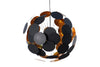 Hanging Lamp Eon 70cm Metal Black Gold