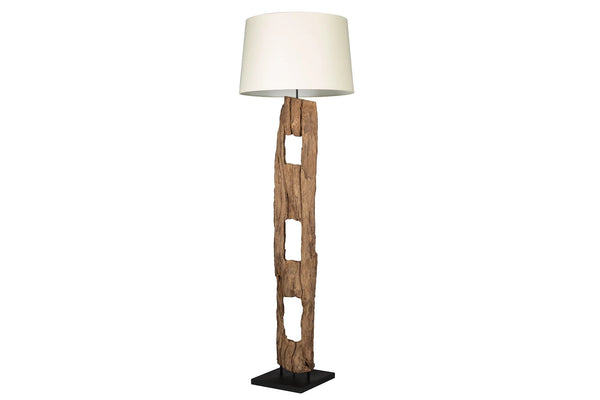 Floor Lamp Barracuda 177cm Ironwood White