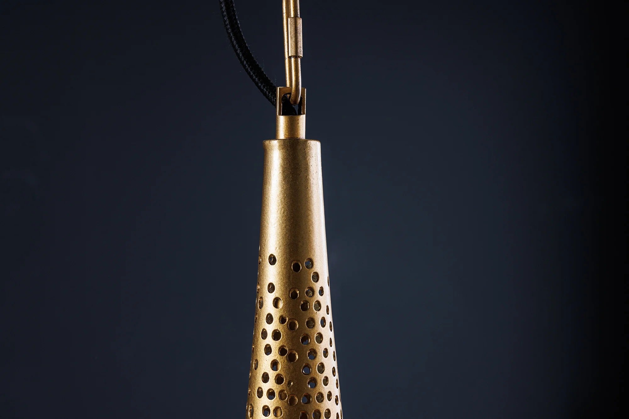 Hanging Lamp Orient Living 49cm Metal Gold