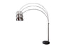 Floor Lamp Big Bow 170-210cm Silver