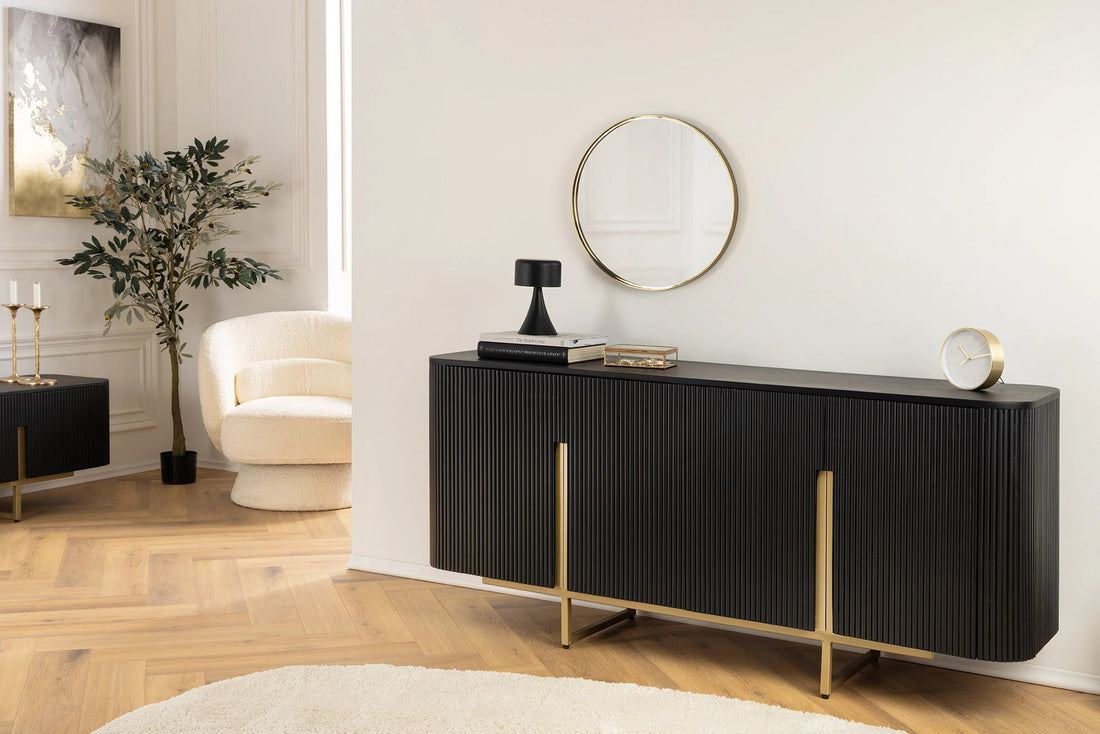 Sideboard Gatsby 160cm Mango Wood Black