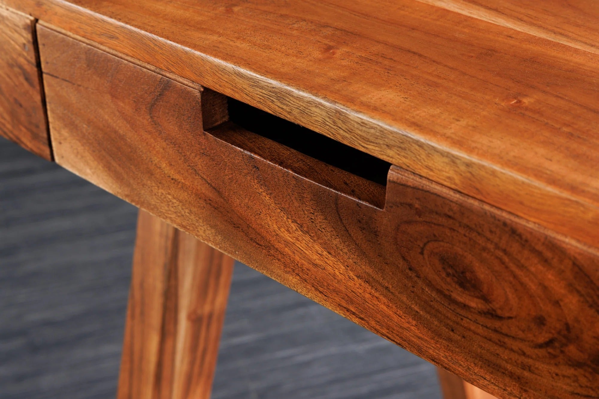 Desk Monsoon 100cm Acacia Wood Natural