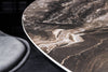Round Dining Table Horizon 120cm Ceramic Natural Stone Taupe