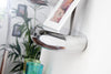 Wall Shelf Tear 40cm Metal Silver