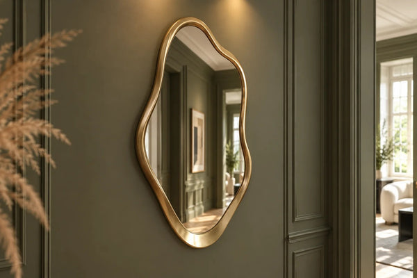 Wall Mirror Ember 100cm Gold