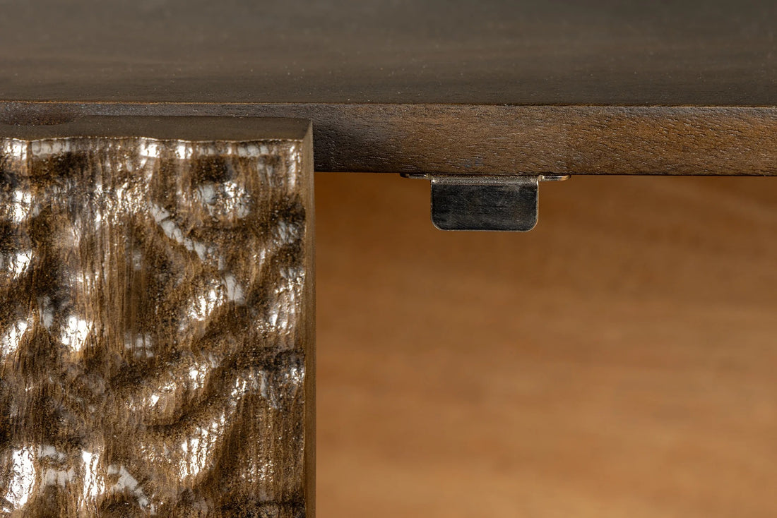 Sideboard Croco 177cm Mango Wood Brown