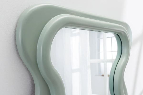 Wall Mirror Curvy 160cm Green