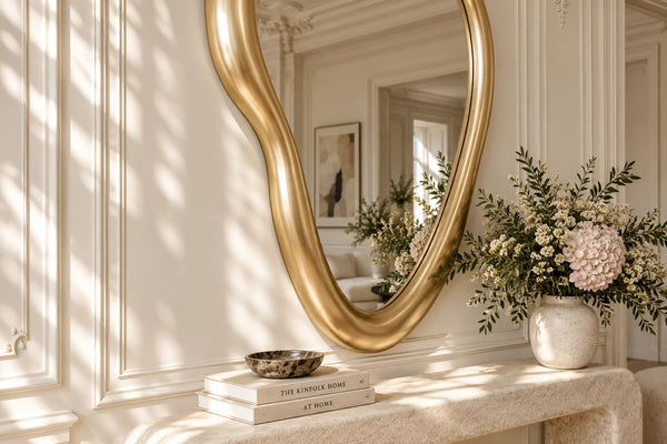 Wall Mirror Marquise 149cm Gold