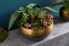 Flower Pot Orient 31cm Metal Gold