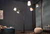 Floor Lamp Levels 205cm Metal Black Grey