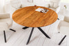 Round Dining Table Galaxie 130cm Acacia Wood Natural
