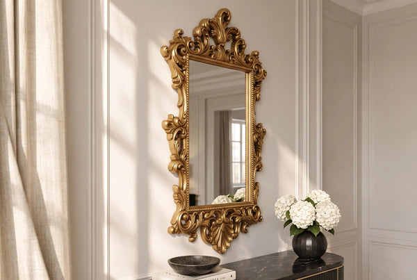 Wall Mirror Opulent 125cm Gold