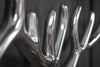 Deer Antler Veado 98cm Metal Silver
