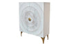 Cabinet Golden Eye 120cm Mango Wood White