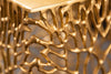 Set Of 2 Side Tables Ambrosia 40cm/45cm Metal Gold